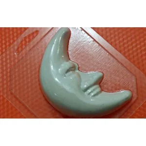 Czech Beads Exclusive Moule 1pc Demi-Lune De La Nuit De Noël En Plastique Fabrication De Savon De Cire Chocolat Gypse Fromage Co 6