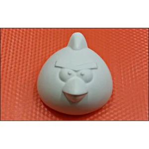 Czech Beads Exclusive Moule 1pc Angry Bird Film D’Enfants De Bande Dessinée En Plastique Fabrication De Savon De Cire Chocolat G 6