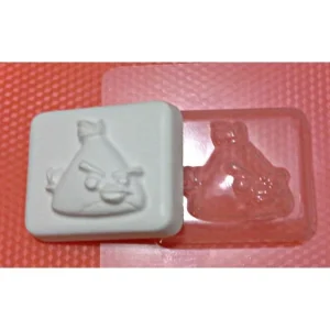 Czech Beads Exclusive Moule 1pc Angry Bird 2 Film D’Enfants De Bande Dessinée En Plastique Fabrication De Savon De Cire Chocolat 6