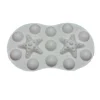 Czech Beads Exclusive Moule 1pc Étoile De Mer Barre De Massage Tampon Ovale En Plastique Fabrication De Savon De Cire Chocolat G 10