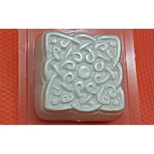 Czech Beads Exclusive Moule 1pc Magie Noeud Celtique Ornement En Plastique Fabrication De Savon De Cire Chocolat Gypse Fromage C 6