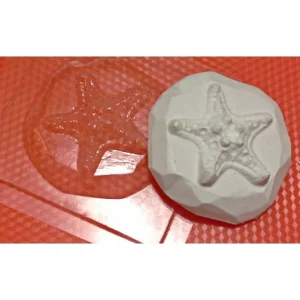 Czech Beads Exclusive Moule 1pc Étoiles De Mer De Pierre Étoile De Mer De La Marine En Plastique Fabrication De Savon De Cire Ch 7