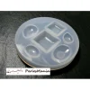 Perlesmania Mini Moule En Silicone Cabochons Pierres Précieuses Pour Créations En Résine 82 Par 10mm H4001 5
