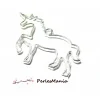 Perlesmania Moule PAX 5 Breloques Licorne Couleur Argent Vif 50mm Pour Créations En Résine S11104511 7