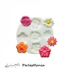 Perlesmania 1 MINI MOULE EN SILICONE FLEURS CREATIONS FIMO SCULPEY CERNIT Ref 284402 5