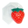 Czech Beads Exclusive 1pc Fraise Sucrée De La Nourriture En Plastique De Savon La Fabrication Du Chocolat De Gypse Moule D 5