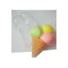 Czech Beads Exclusive Moule 1pc De Cône De Crème Glacée Douce De La Nourriture En Plastique De Savon La Fabrication Du Chocolat 7