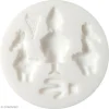 Graine Créative Moule Fimo Mini Moule En Silicone – Amérique Du Sud – 7 Cm De Diamètre – 5 Formes 22