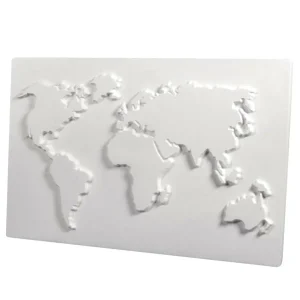 Rayher Moule Déco Pour Béton Créatif Moule Pour Béton Créatif – Carte Du Monde – 32 X 22 X 1,2 Cm – 1 Pce 9