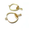 Perlesmania Moule 4 Breloques Pendentifs EVENTAIL Or Mate Pour Création De Resine Ou Fimo HS4718C 7
