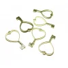 Perlesmania Moule 4 Breloques Pendentifs CLEFS Coeur Doré Pour Création De Resine Ou Fimo HT505G 5