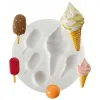 Perlesmania 1 Mini Moule Silicone Pour Pâte Polymère, Fimo GLACES DTM 284430 7