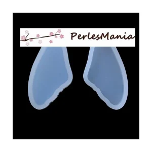 Perlesmania PAX 2 Pendentif MOULE EN SILICONE Aile Papillon Ange 4.9cm S1195063 7