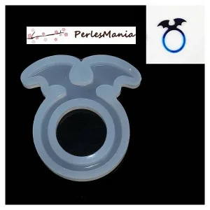Perlesmania 1 MOULE EN SILICONE Pour BAGUE Chauve Souris RESINE S1189251 6