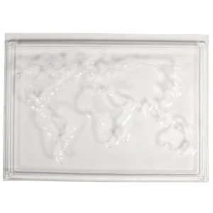 Rayher Moule Déco Pour Béton Créatif Moule Pour Béton Créatif – Carte Du Monde – 32 X 22 X 1,2 Cm – 1 Pce 13