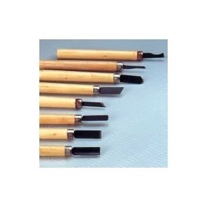 Efco Kit Moulage Outils De Sculpture Pour Pierre Stéatite, Gouges De 14 De Long, Lot De 8 9