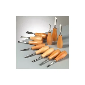 Efco Kit Moulage Outils De Sculpture Pour Pierre Stéatite, Gouges De 14 De Long, Lot De 11 7
