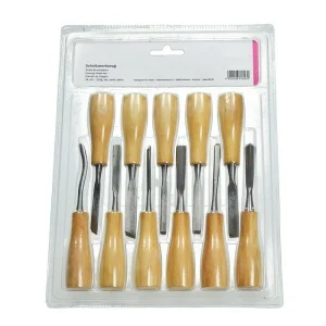 Efco Kit Moulage Outils De Sculpture Pour Pierre Stéatite, Gouges De 14 De Long, Lot De 11 9
