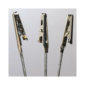 Efco Kit Moulage Lot De 3 Pinces Crocodiles, Avec Tige En Métal, Longueur Totale 8,5 Cm 8