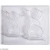 Rayher Moule Déco Pour Béton Créatif Moule Pour Béton Créatif – Lapins – 2 Pcs 19