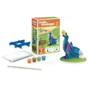 Mako Creations Moulage Enfant Coffret Moulage En Plâtre – Le Dragon – 1 Moule 6
