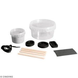 Rayher Kit Créatif Pour Béton Kit Bijoux En Béton Créatif – Pour 3 Colliers 10