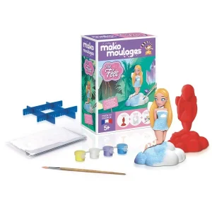 Mako Creations Moulage Enfant Mini Kit Créatif Moulage – Fée 10