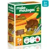 Mako Creations Moulage Enfant Mini Kit Créatif Moulage – Tricératops 10