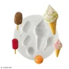 Moule Fimo Mini Moule Silicone Souple DTM – Glaces – 5 Formes 19