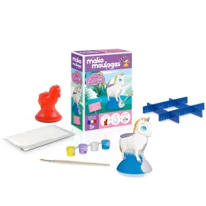 Mako Creations Moulage Enfant Coffret Moulage En Plâtre – Ma Licorne – Mako Moulages – 1 Moule 7