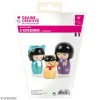 Graine Créative Moule Latex Pour Moulages – Poupées Kokeshi – 6 à 8 Cm – 3 Pcs 8