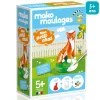 Mako Creations Moulage Enfant Coffret Moulage En Plâtre – Mon Petit Chat – Mako Moulages – 1 Moule 20
