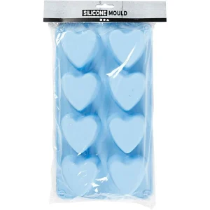 Creativ Company Moule Silicone Loisirs Créatifs – Coeurs – 8 Motifs 7
