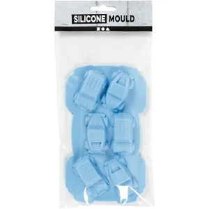 Creativ Company Moule Silicone Loisirs Créatifs – Voitures – 6 Motifs 7