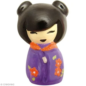 DTM Mini Moule Thermoformé Kokeshi Chignons – 3,5 X 5,5 Cm 7