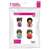 DTM Mini Moule Thermoformé Kokeshi – 3 X 5,5 Cm – 4 Pcs 8
