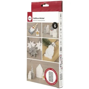 Rayher Moule En Silicone – Lutins De Noël – 6 Pcs 16