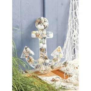 Artif Kit Moulage Moule à Couler Ancre De Bateau, 25 Cm X 19,5 Cm, Résine, Cire, Savon, Béton, Maritime 7