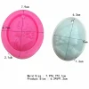 Czech Beads Exclusive 1 Pc Dame Femme Camée Pendentif 3D Silicone Savon Moule Argile Gypse Moule Uv Résine Cire Bougie Cho 5