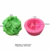 Czech Beads Exclusive 1 Pc Bonhomme De Neige Famille Guirlande De Noël 3D Silicone Savon Moule Argile Gypse Moule Uv Résin 7