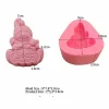 Czech Beads Exclusive 1pc Bonhomme De Neige Savon Noël 3D Silicone Savon Moule Argile Gypse Moule Uv Résine Cire Bougie Ch 5