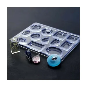 Perlesmania S110108033 PAX 1 Grand Moule En SILICONE 12 Formes Géométrique 9