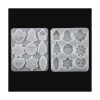 Perlesmania S11655791 PAX 1 Moule En Silicone Noel 13 Par 12 Cm Pour Creation Fimo Cernit Resine 13