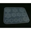 Perlesmania H3304B PAX 1 Moule En Silicone Flocons De Neige Pour Creation Fimo Cernit Resine 7