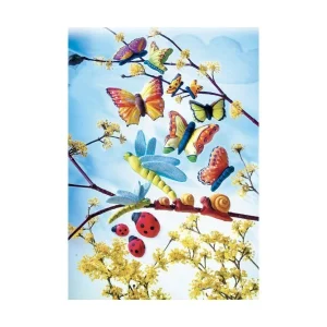 Czech Beads Exclusive FIMO Moule En Silicone – Papillons, De L’Argile De L’Artisanat, De L’Argile Des Arrangements, De L’A 6