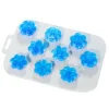 Czech Beads Exclusive Moule 1pc De Noël Flocon De Neige, Les Mélanger En Plastique Ronde De Chocolat De Fabrication De Savon De 7