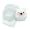 Czech Beads Exclusive 1pc Dessins Kawaii Bébé Animaux Ours En Plastique De Savon La Fabrication Du Chocolat De Gypse Moule 5