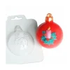Czech Beads Exclusive Moule 1pc Poinsettia Bougie De Décoration D’Arbre De Noël Toute L’Arbre De Noël Ornement En Plastique De S 5