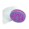 Czech Beads Exclusive Moule 1pc Silhouette Lotus Yoga Esprit Oriental De Fleur En Plastique De Savon La Fabrication Du Chocolat 5