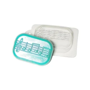 Czech Beads Exclusive 1pc Notes De Musique Mélodie En Plastique De Savon La Fabrication Du Chocolat De Gypse Moule De Qual 6
